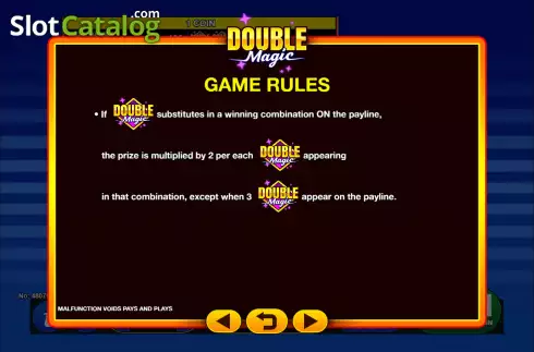 Скрин7. Double Magic (GMW) слот