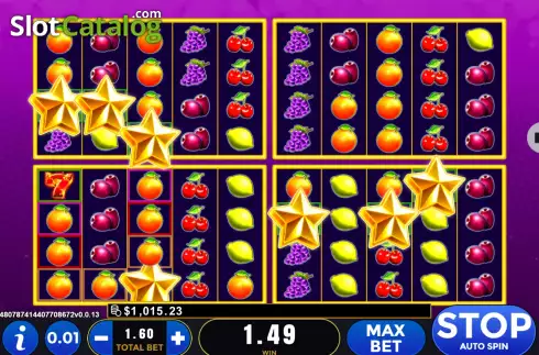 Скрин3. Super Fruit Quad слот