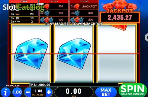 Скрин2. Red Diamonds слот