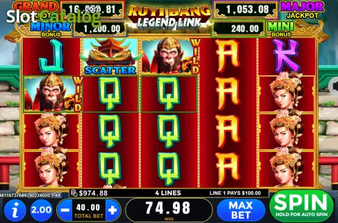 Скрин4. Sun Wukong (GMW) слот
