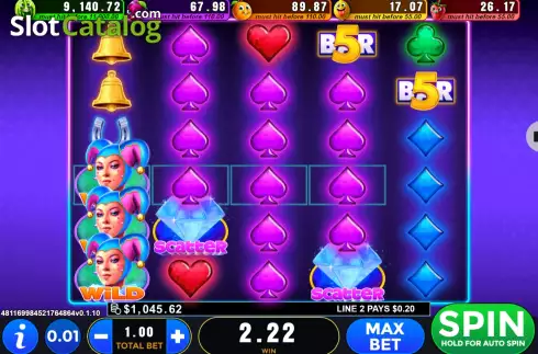 Скрин3. Joker's Go Wild слот