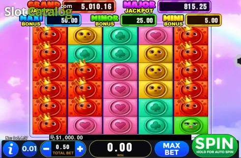 Скрин2. Rainbow Pop Deluxe слот