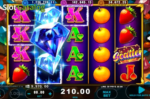 Скрин3. Diamonds Go Wild слот