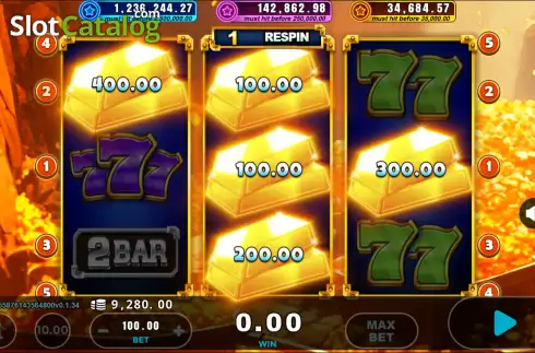 Скрин3. Double Gold Bars слот