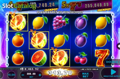 Скрин3. Ravin' Hot Fireballs слот