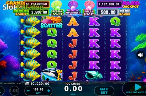 Скрин2. Orca Deluxe слот