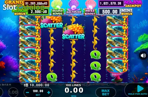 Скрин2. Sea Turtle Deluxe слот