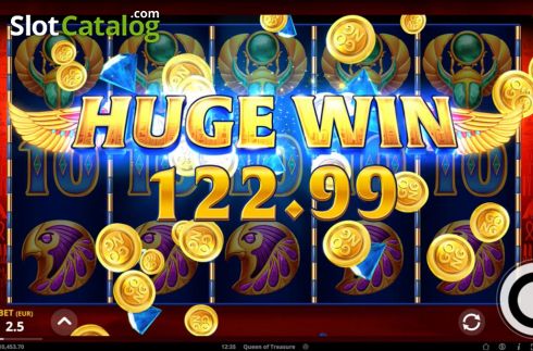 Скрин6. Queen of Treasure (GONG Gaming Technologies) слот
