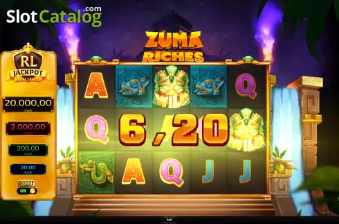 Скрин3. Zuma Riches слот
