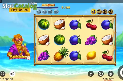 Скрин3. Bananza (GONG Gaming Technologies) слот