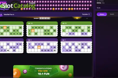 Скрин3. Lotto Boom слот