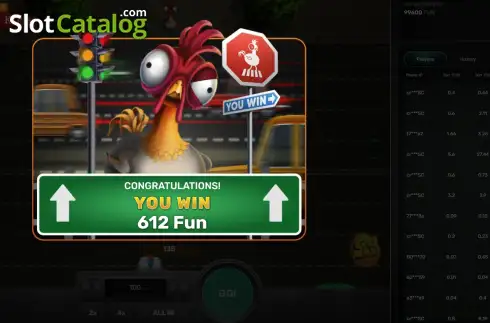 Скрин3. Chicken Crash (Galaxsys) слот