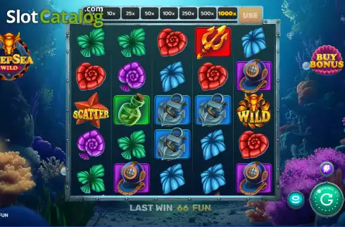 Скрин2. Deep Sea Wild слот