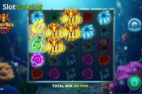 Скрин3. Deep Sea Wild слот