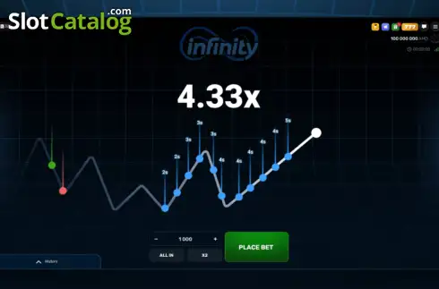 Скрин3. Infinity Crash слот