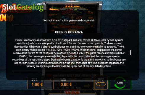 Скрин4. Cherry Deluxe 10000 слот
