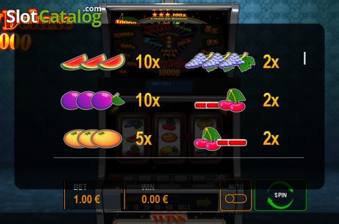 Скрин9. Cherry Deluxe 10000 слот