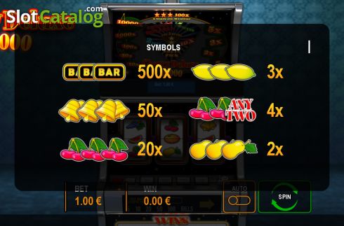 Скрин8. Cherry Deluxe 10000 слот
