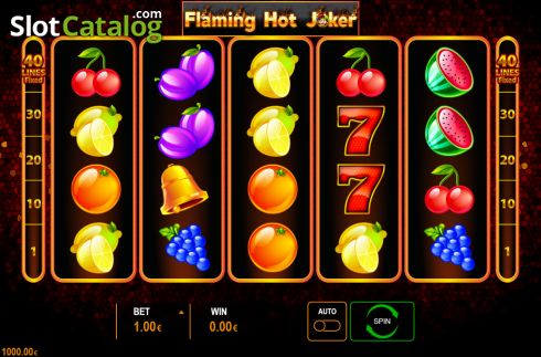 Скрин2. Flaming Hot Joker слот