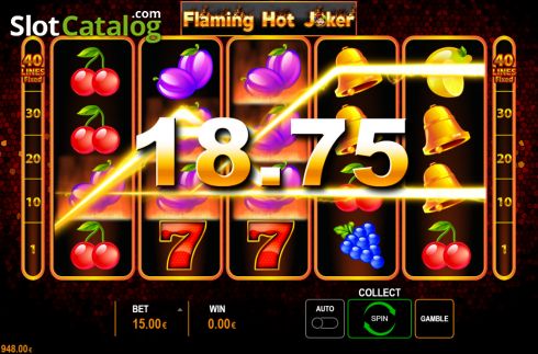 Скрин3. Flaming Hot Joker слот