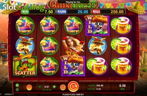 Скрин3. Chili Quest слот