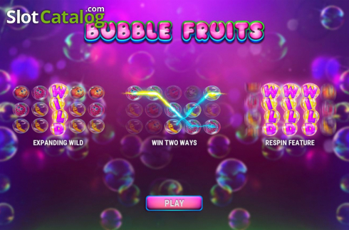 Скрин2. Bubble Fruits слот