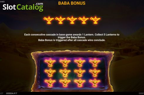 Скрин8. Ali Babas Riches слот