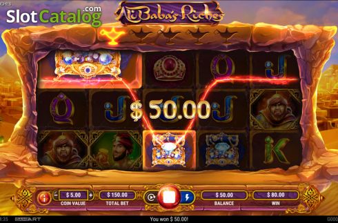 Скрин4. Ali Babas Riches слот