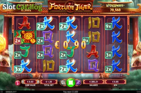 Скрин3. Fortune Tiger HyperWays слот
