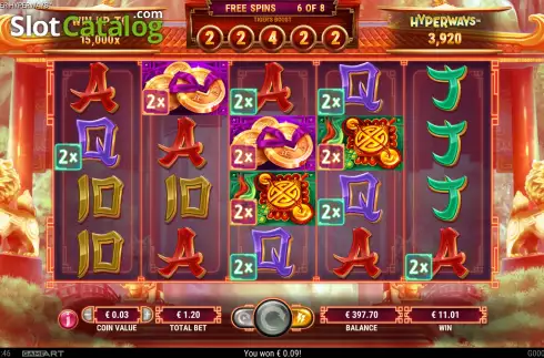Скрин6. Fortune Tiger HyperWays слот