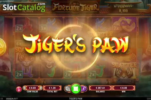 Скрин8. Fortune Tiger HyperWays слот