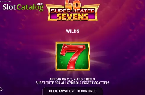 Скрин2. 40 Super Heated Sevens слот