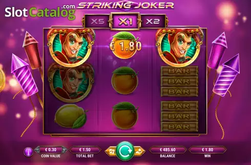 Скрин6. Striking Joker слот