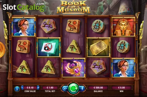 Скрин3. Book of Museum слот