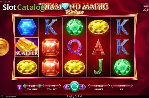 Скрин2. Diamond Magic Deluxe слот
