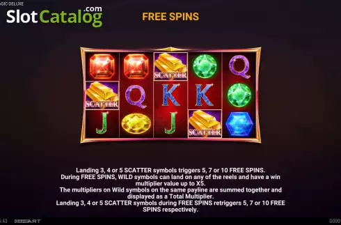 Скрин6. Diamond Magic Deluxe слот