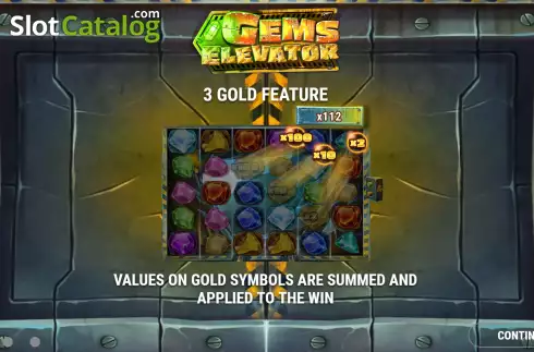 Скрин2. Gems Elevator слот