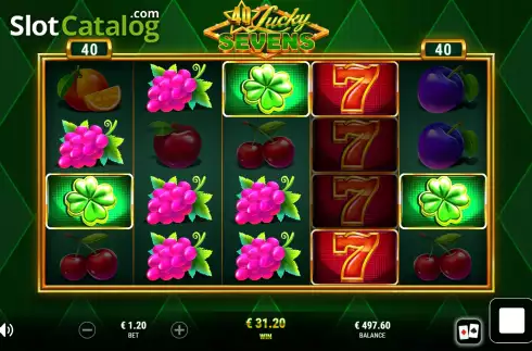 Скрин7. 40 Lucky Sevens слот