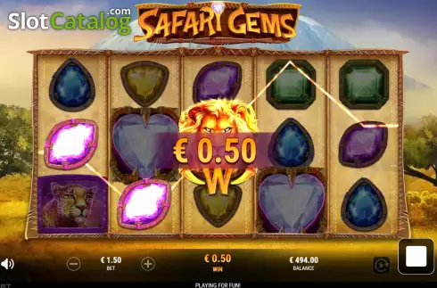 Скрин3. Safari Gems слот