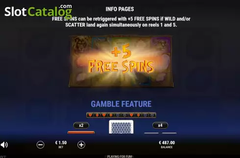 Скрин6. Safari Gems слот