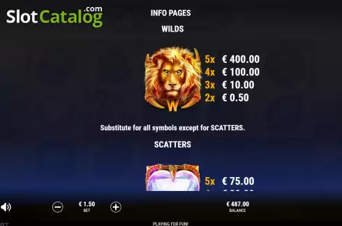 Скрин8. Safari Gems слот