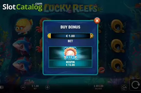 Скрин7. Lucky Reefs слот