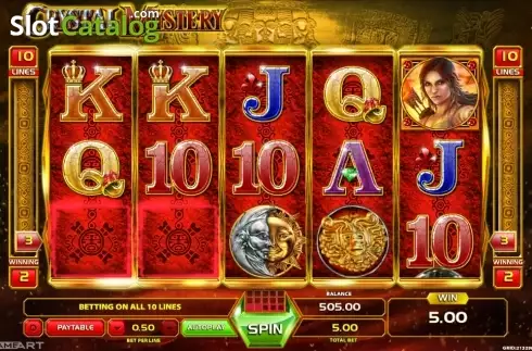 Скрин3. Crystal Mystery слот