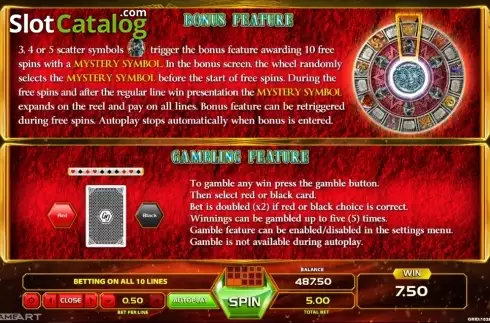 Скрин7. Crystal Mystery слот
