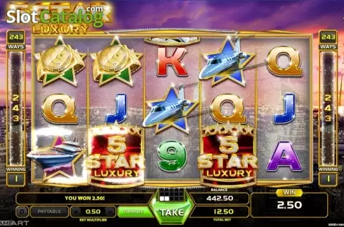 Скрин4. Five Star Luxury слот
