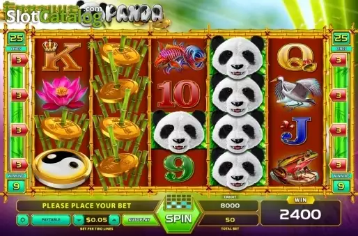 Скрин4. Fortune Panda (GameArt) слот