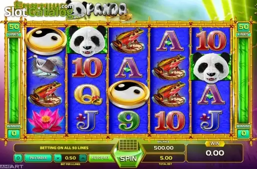 Скрин2. Fortune Panda (GameArt) слот