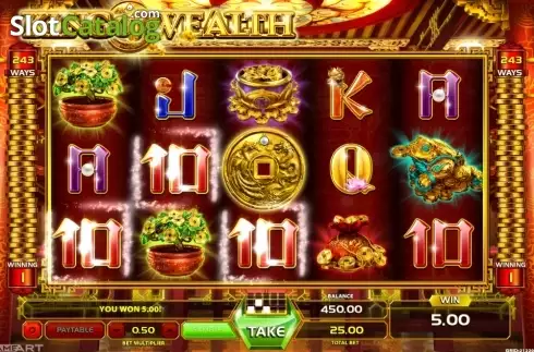 Скрин3. King Of Wealth слот