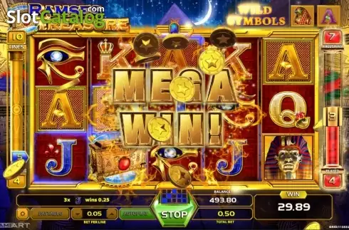 Скрин7. Ramses Treasure слот