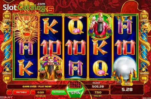 Скрин5. Three Kings (GameArt) слот